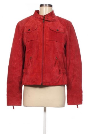 Dámska kožená bunda  C&A, Veľkosť M, Farba Červená, Cena  42,47 €