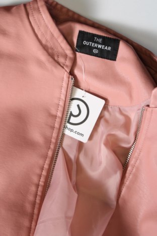 Γυναικείο δερμάτινο μπουφάν C&A, Μέγεθος S, Χρώμα Ρόζ , Τιμή 17,04 €