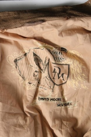 Γυναικείο δερμάτινο μπουφάν David Mare, Μέγεθος XXL, Χρώμα Καφέ, Τιμή 55,92 €