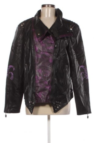 Damen Lederjacke Disney, Größe XL, Farbe Schwarz, Preis 25,58 €