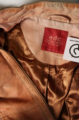 Dámská kožená bunda  Edc By Esprit, Velikost M, Barva Oranžová, Cena  2 289,00 Kč