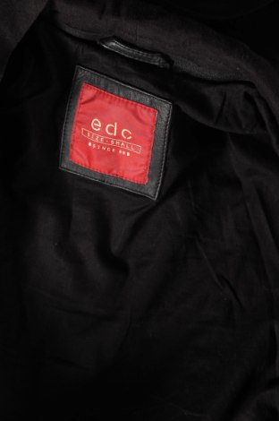 Dámská kožená bunda  Edc By Esprit, Velikost S, Barva Černá, Cena  1 140,00 Kč