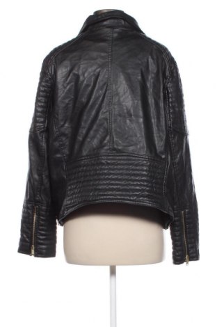 Damen Lederjacke H&M Divided, Größe 3XL, Farbe Schwarz, Preis € 34,10