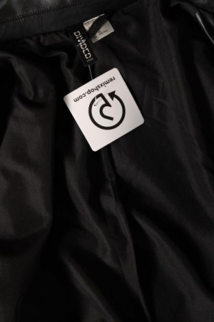 Dámska kožená bunda  H&M Divided, Veľkosť XL, Farba Čierna, Cena  19,45 €