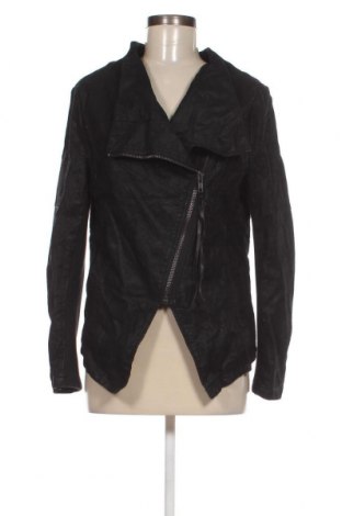 Γυναικείο δερμάτινο μπουφάν H&M Divided, Μέγεθος L, Χρώμα Μαύρο, Τιμή 19,70 €