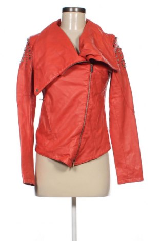 Damen Lederjacke Imperial, Größe M, Farbe Orange, Preis € 86,50