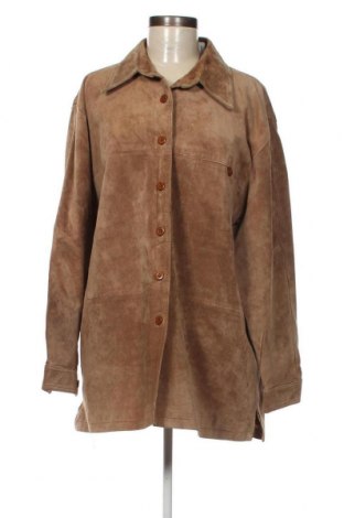 Dámska kožená bunda  Joy, Veľkosť XL, Farba Hnedá, Cena  60,81 €