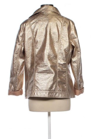 Γυναικείο δερμάτινο μπουφάν Judith Williams, Μέγεθος L, Χρώμα Χρυσαφί, Τιμή 21,22 €