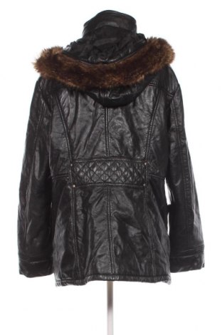 Дамско кожено яке Laura Di Sarpi, Размер XL, Цвят Черен, Цена 96,30 лв.