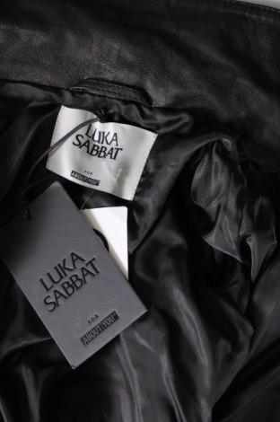 Geacă de piele pentru femei Luka Sabbat for ABOUT YOU, Mărime XXL, Culoare Negru, Preț 2.165,63 Lei