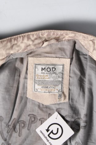 Dámska kožená bunda  M.O.D, Veľkosť XS, Farba Béžová, Cena  60,67 €