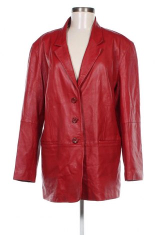 Γυναικείο δερμάτινο μπουφάν Maddox, Μέγεθος L, Χρώμα Κόκκινο, Τιμή 57,49 €