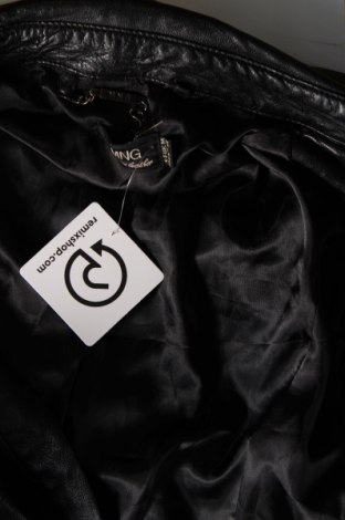 Dámska kožená bunda  Mango, Veľkosť M, Farba Čierna, Cena  27,89 €