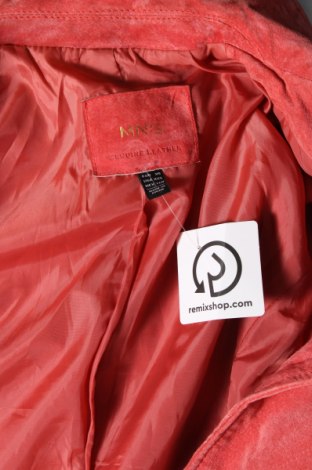 Dámska kožená bunda  Mango, Veľkosť XS, Farba Červená, Cena  44,17 €