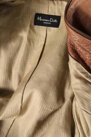 Γυναικείο δερμάτινο μπουφάν Massimo Dutti, Μέγεθος S, Χρώμα Καφέ, Τιμή 62,91 €