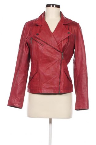 Damen Lederjacke More & More, Größe M, Farbe Rot, Preis 78,64 €