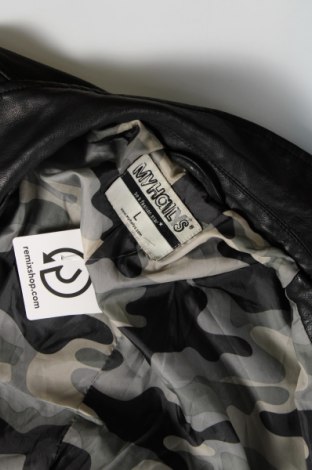 Dámska kožená bunda  My Hailys, Veľkosť L, Farba Čierna, Cena  19,45 €
