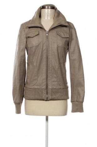 Damen Lederjacke ONLY, Größe M, Farbe Beige, Preis 11,95 €