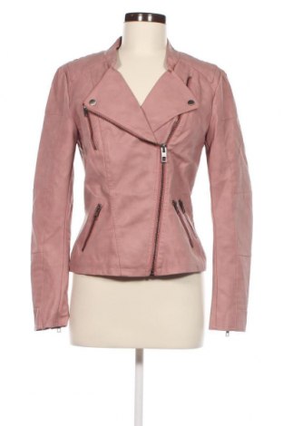 Damen Lederjacke ONLY, Größe M, Farbe Aschrosa, Preis 21,40 €