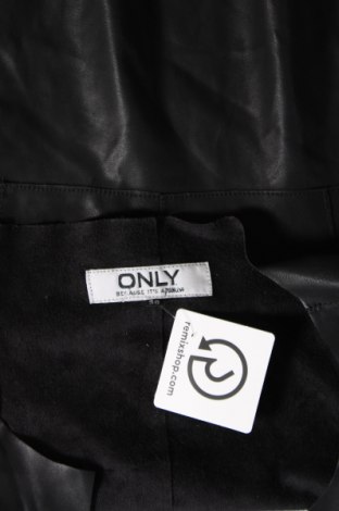Dámská kožená bunda  ONLY, Velikost M, Barva Černá, Cena  458,00 Kč
