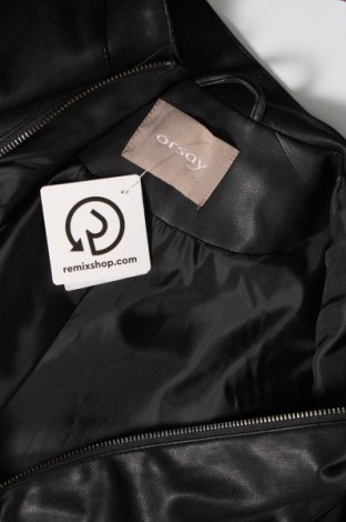 Dámska kožená bunda  Orsay, Veľkosť M, Farba Čierna, Cena  16,04 €