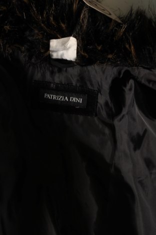 Γυναικείο δερμάτινο μπουφάν Patrizia Dini, Μέγεθος M, Χρώμα Μαύρο, Τιμή 57,49 €