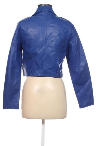 Damen Lederjacke Pull&Bear, Größe M, Farbe Blau, Preis € 21,86