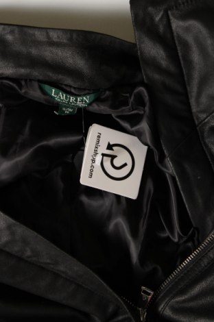 Dámská kožená bunda  Ralph Lauren, Velikost XL, Barva Černá, Cena  8 838,00 Kč