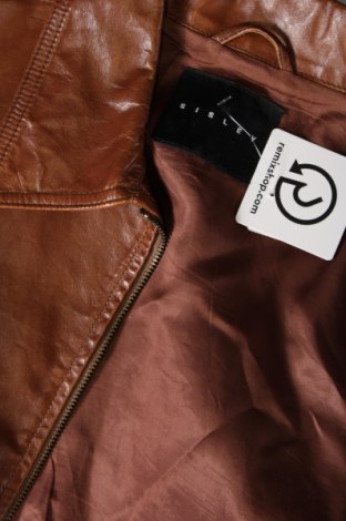 Dámská kožená bunda  Sisley, Velikost M, Barva Hnědá, Cena  2 182,00 Kč