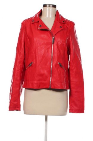 Dámska kožená bunda  Takko Fashion, Veľkosť M, Farba Červená, Cena  26,00 €