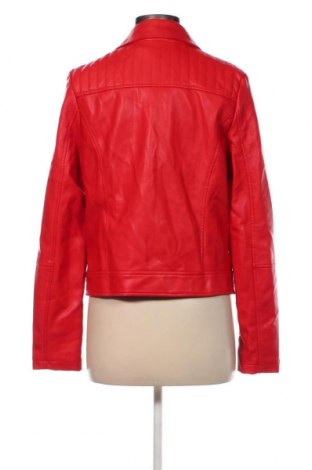 Γυναικείο δερμάτινο μπουφάν Takko Fashion, Μέγεθος M, Χρώμα Κόκκινο, Τιμή 26,00 €