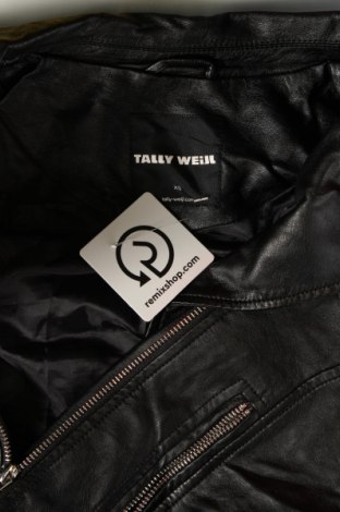 Damen Lederjacke Tally Weijl, Größe XS, Farbe Schwarz, Preis € 34,10