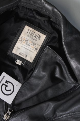 Dámska kožená bunda  Tom Tailor, Veľkosť L, Farba Sivá, Cena  56,76 €