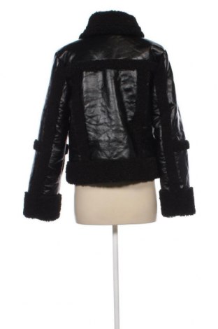 Γυναικείο δερμάτινο μπουφάν Topshop, Μέγεθος M, Χρώμα Μαύρο, Τιμή 22,55 €