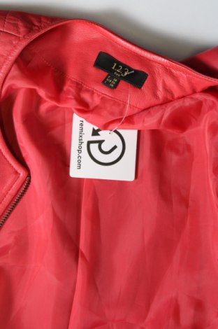 Dámska kožená bunda  Un Deux Trois, Veľkosť XS, Farba Ružová, Cena  64,07 €
