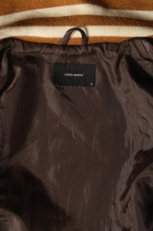 Damen Lederjacke Vero Moda, Größe S, Farbe Braun, Preis 45,52 €