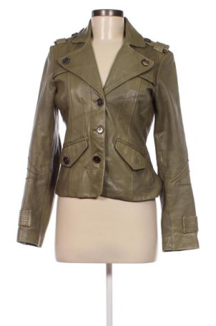 Dámska kožená bunda  Vero Moda, Veľkosť S, Farba Zelená, Cena  27,75 €