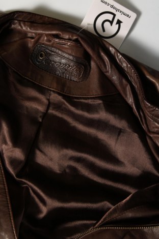 Дамско кожено яке Yessica, Размер XL, Цвят Кафяв, Цена 74,90 лв.