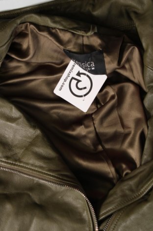 Dámska kožená bunda  Yessica, Veľkosť L, Farba Zelená, Cena  39,44 €