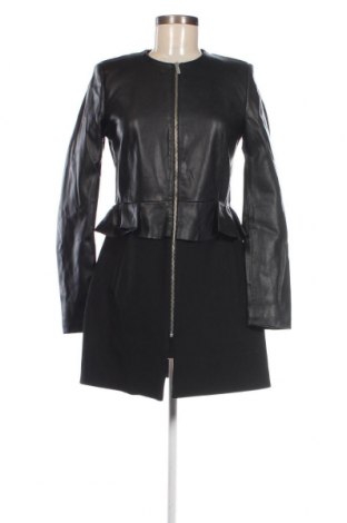 Damen Lederjacke Zara, Größe M, Farbe Schwarz, Preis 15,85 €