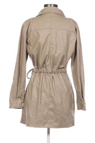 Damen Lederjacke Zara, Größe S, Farbe Beige, Preis 14,27 €