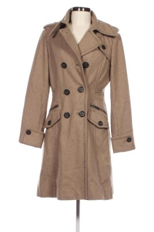 Дамско палто, Размер M, Цвят Бежов, Цена 63,13 лв.