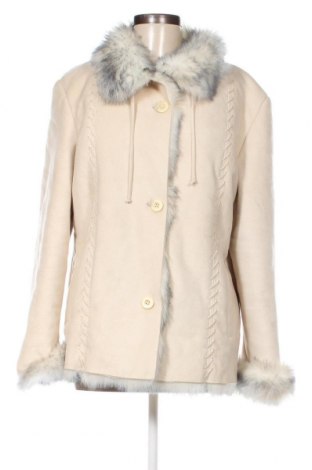 Дамско палто, Размер L, Цвят Екрю, Цена 69,55 лв.