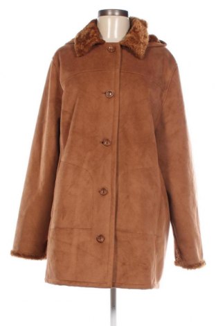 Дамско палто, Размер L, Цвят Кафяв, Цена 66,34 лв.