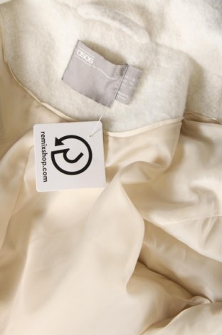 Γυναικείο παλτό ASOS, Μέγεθος S, Χρώμα Εκρού, Τιμή 55,75 €