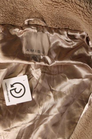 Γυναικείο παλτό Amisu, Μέγεθος M, Χρώμα  Μπέζ, Τιμή 39,05 €