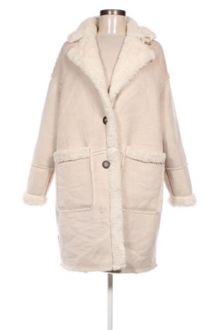 Γυναικείο παλτό Amisu, Μέγεθος M, Χρώμα  Μπέζ, Τιμή 39,05 €