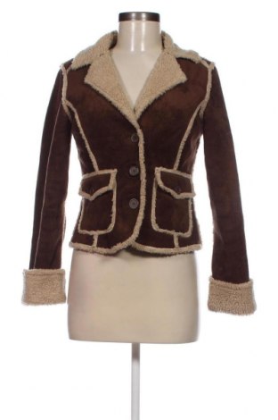 Дамско палто Amisu, Размер XS, Цвят Кафяв, Цена 64,20 лв.