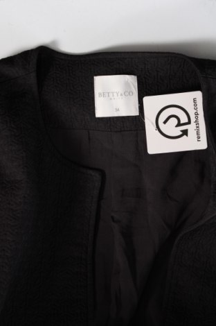 Γυναικείο παλτό Betty & Co, Μέγεθος XS, Χρώμα Μαύρο, Τιμή 31,46 €