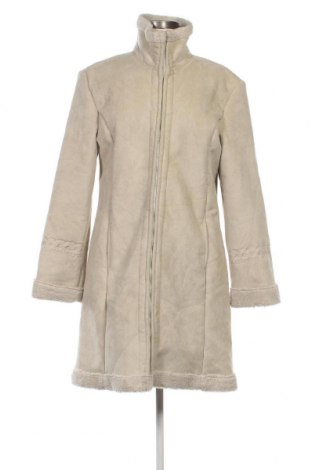 Palton de femei C&A, Mărime M, Culoare Ecru, Preț 207,66 Lei